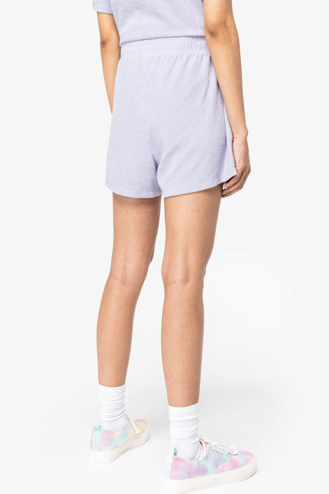 Organic Towel-Feel Shorts: Ladies