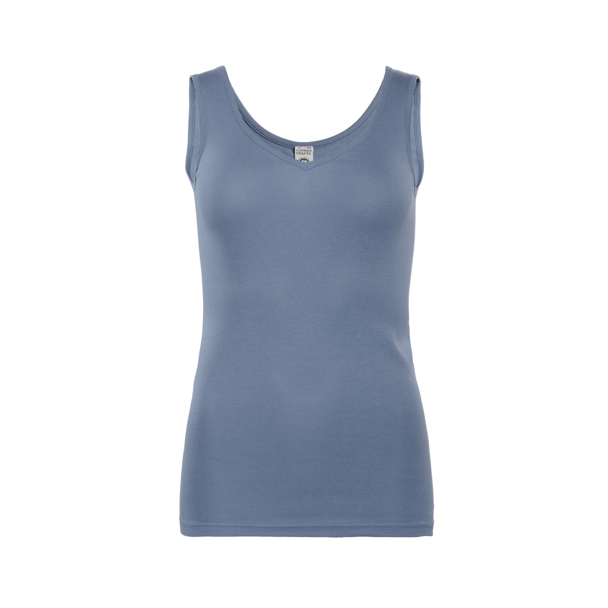 Organic Cotton V-Neck Vest: Women's