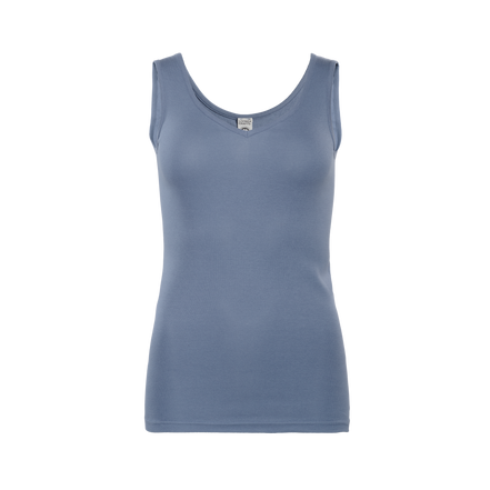 Organic Cotton V-Neck Vest: Women's
