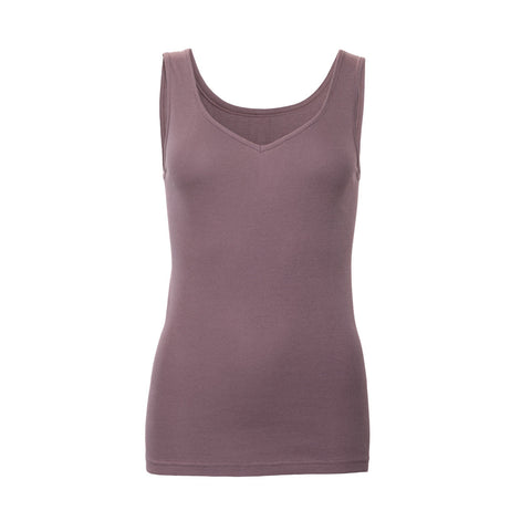 Organic Cotton V-Neck Vest: Women's