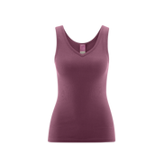 Organic Cotton V-Neck Vest: Women's
