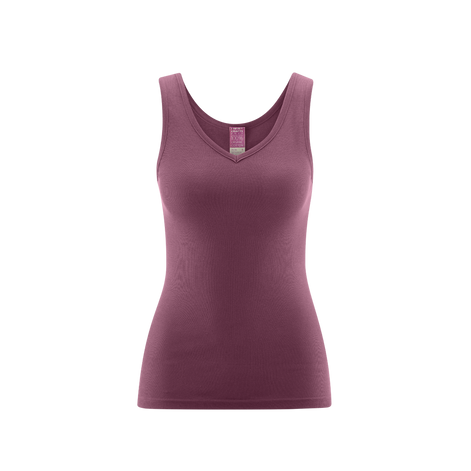 Organic Cotton V-Neck Vest: Women's