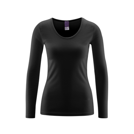 Organic Cotton Thermal Long Sleeve T-Shirt: Women's