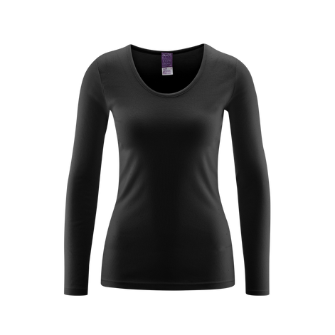 Organic Cotton Thermal Long Sleeve T-Shirt: Women's