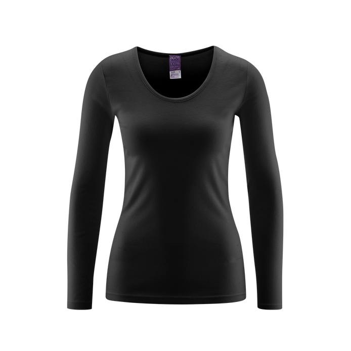 Organic Cotton Thermal Long Sleeve T-Shirt: Women's