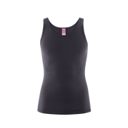 Organic Cotton Ribbed Vest: Mens