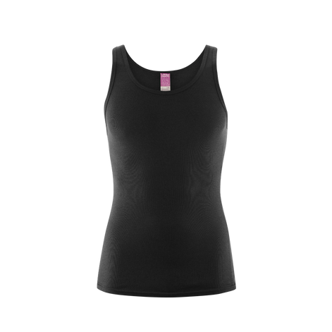 Organic Cotton Ribbed Vest: Mens