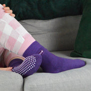 3 Pack Ladies Cosy Non Slip Thermal Slipper Socks with Grippers