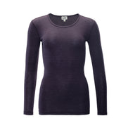 Wool & Organic Cotton Long Sleeve T-Shirt: Women's