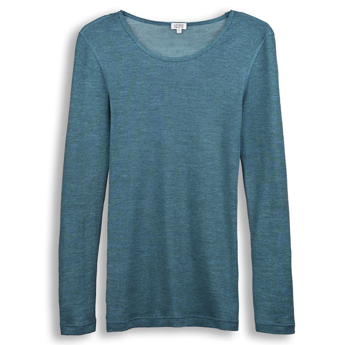Wool & Organic Cotton Long Sleeve T-Shirt: Women's