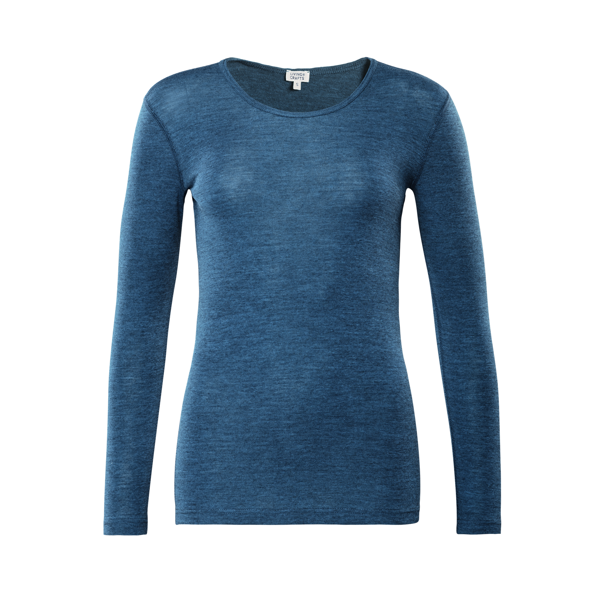 Wool & Organic Cotton Long Sleeve T-Shirt: Women's