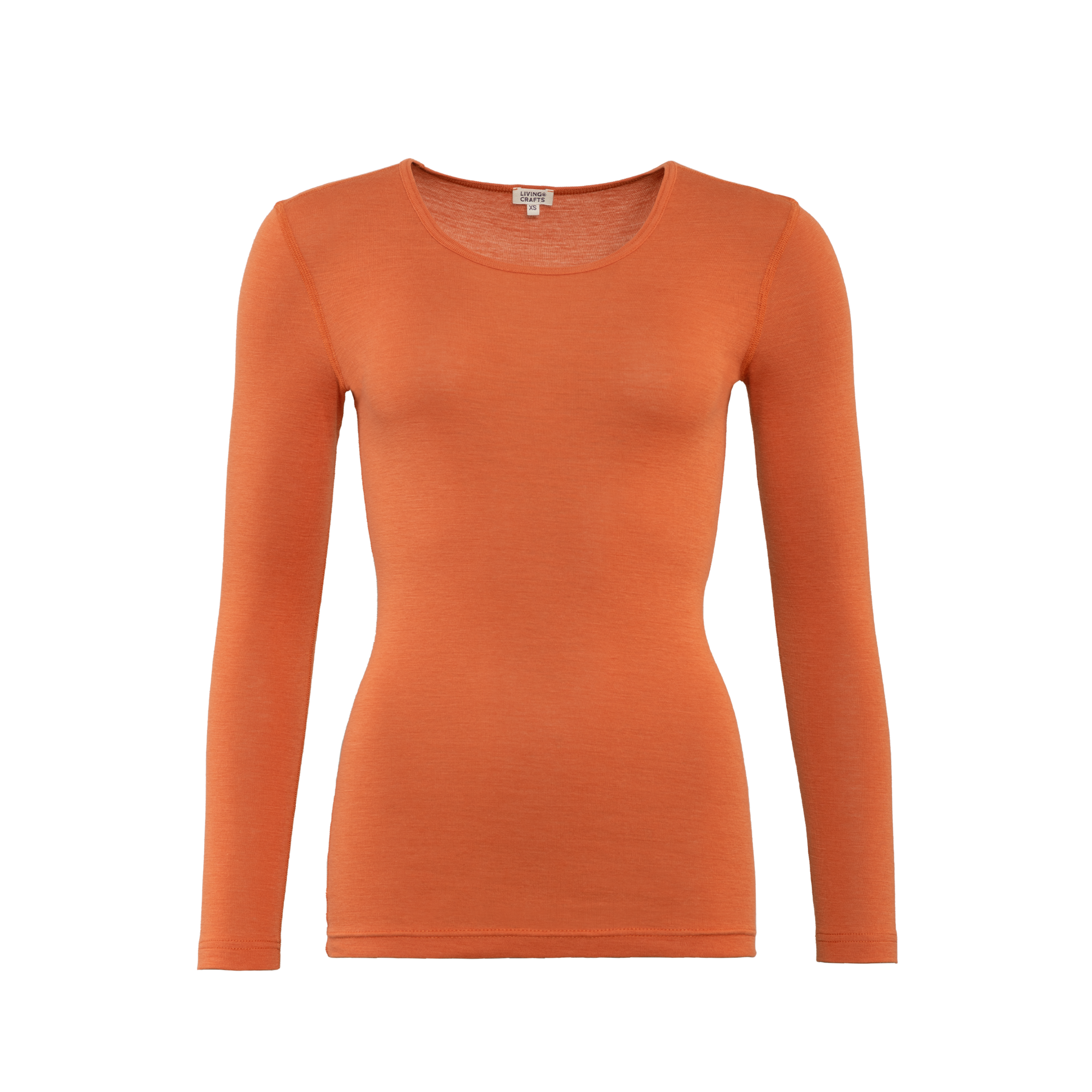 Wool & Organic Cotton Long Sleeve T-Shirt: Women's