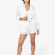 Linen Long Sleeve Shirt: Women's