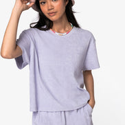 Organic Towel-Feel Shorts: Ladies