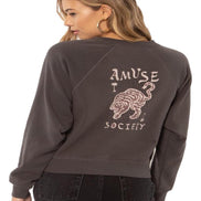 Amuse Society Wild me Knit pullover