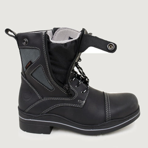 Kentucky Storm Waterproof Jodhpur Boots - Black
