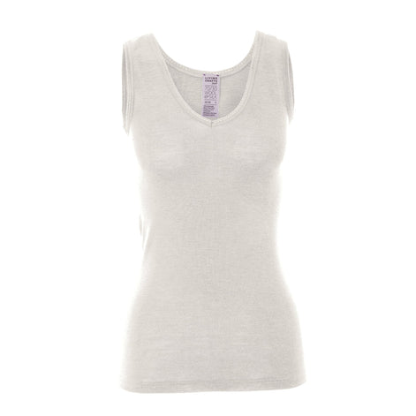 Organic Wool & Silk Vest: Women's
