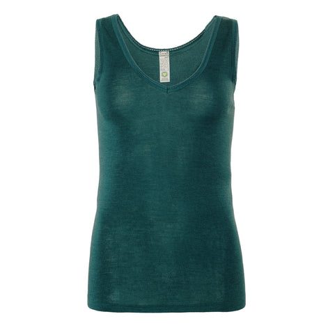 Organic Wool & Silk Vest: Women's