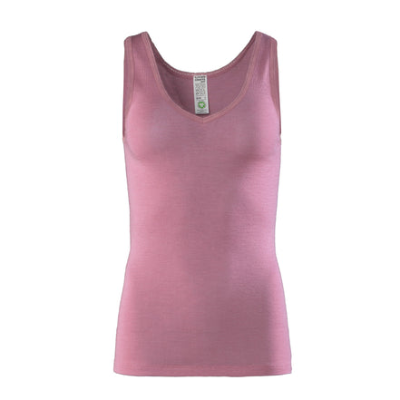 Organic Wool & Silk Vest: Women's