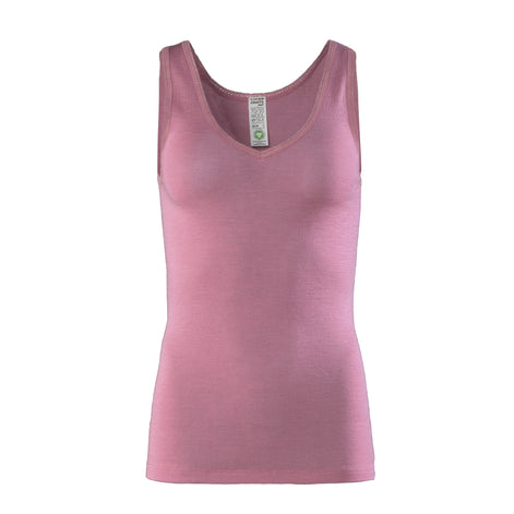 Organic Wool & Silk Vest: Women's