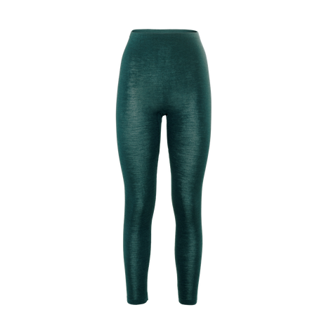 Organic Wool & Silk Leggings: Women's