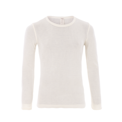Organic Wool & Silk Long Sleeve T-shirt: Mens