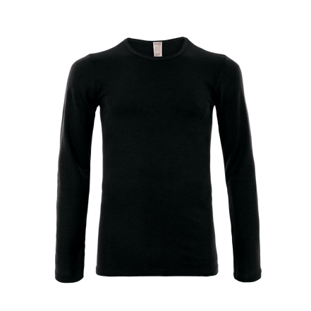 Organic Wool & Silk Long Sleeve T-Shirt: Men's