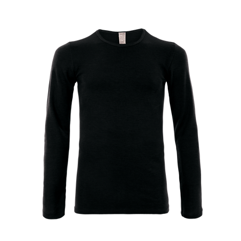 Organic Wool & Silk Long Sleeve T-shirt: Mens