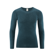 Organic Wool & Silk Long Sleeve T-Shirt: Men's