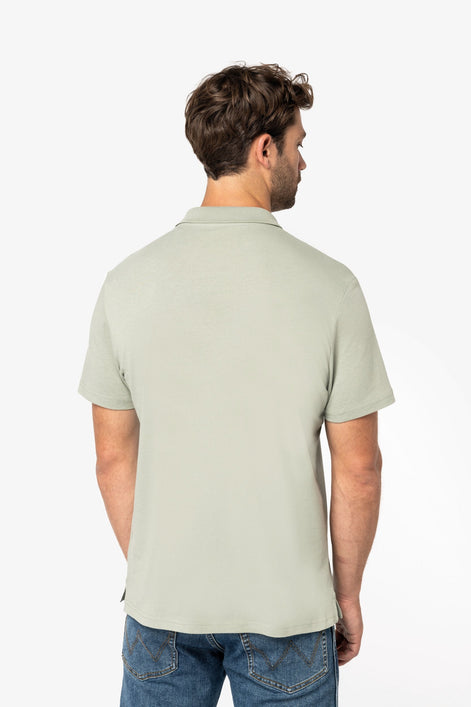 Organic Jersey Polo Shirt: Men's