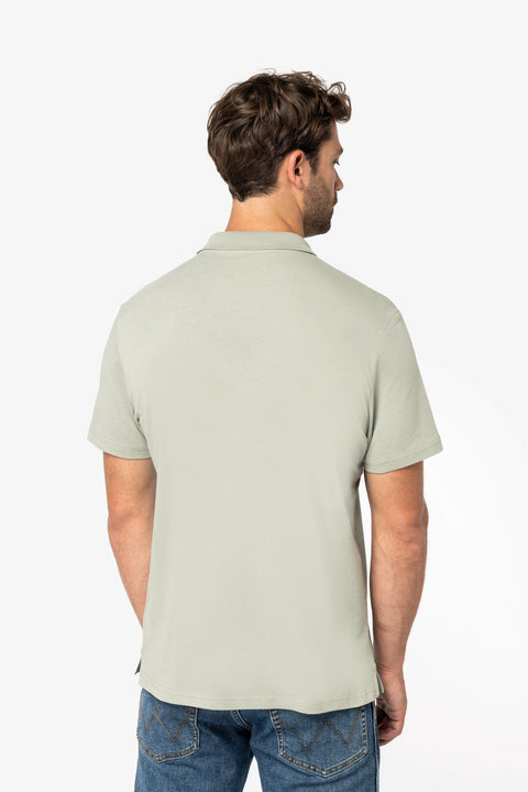 Organic Jersey Polo Shirt: Men's