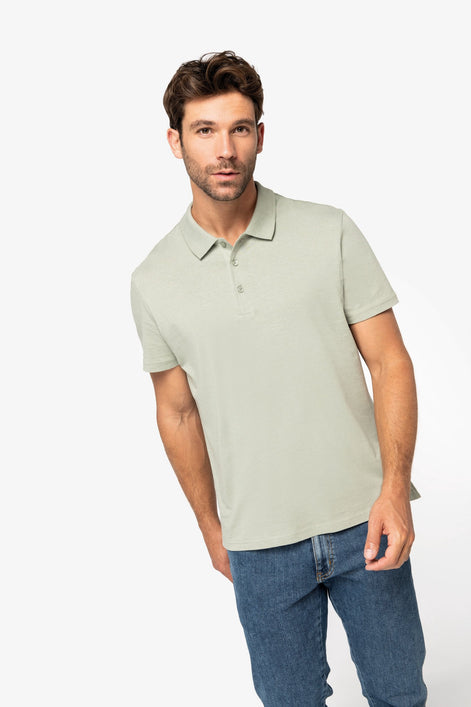 Organic Jersey Polo Shirt: Men's