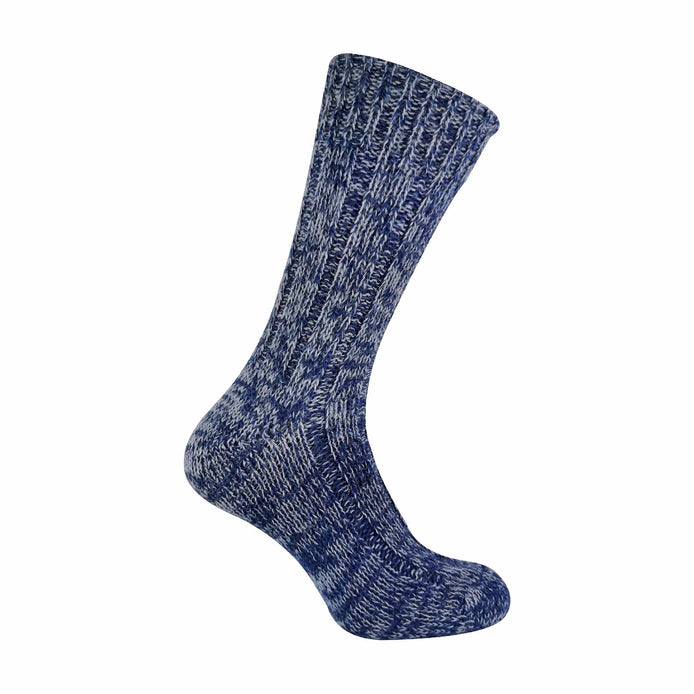 1 Pack Men's Thick Warm 100% Wool Hiking & Walking Socks