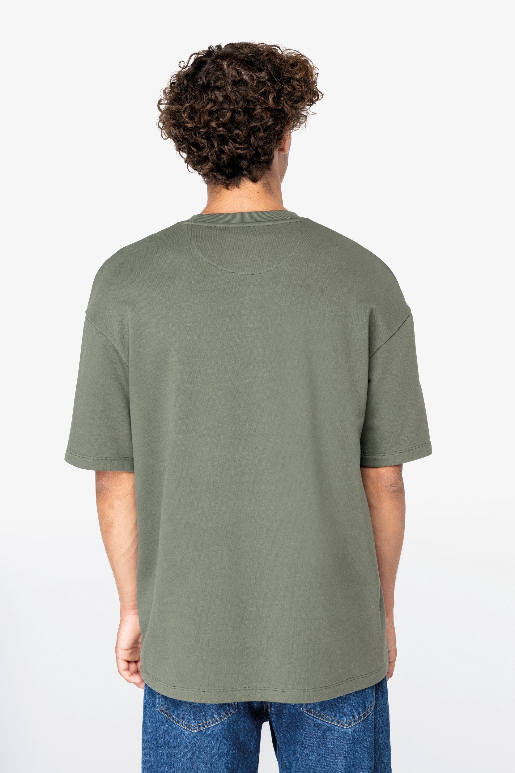 Organic Oversized French Terry T-Shirt: Unisex