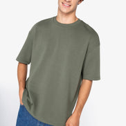 Organic Oversized French Terry T-Shirt: Unisex