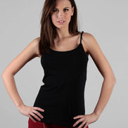 Organic Vest with Spaghetti Straps: Women's