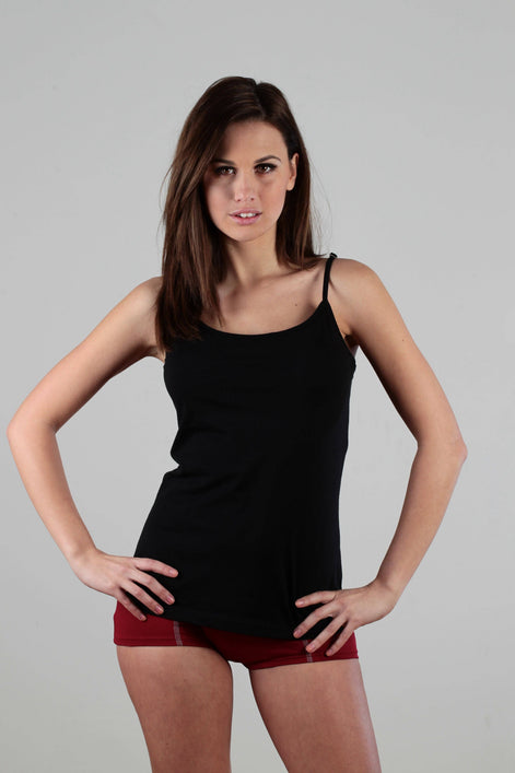 Organic Vest with Spaghetti Straps: Women's