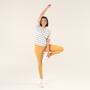Organic Cotton Stretch Leggings: Women's