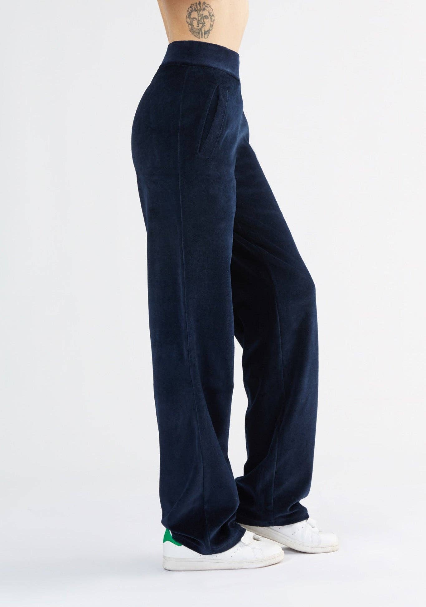 Organic Soft Fleece Straight Cut Sweatpants: Women's