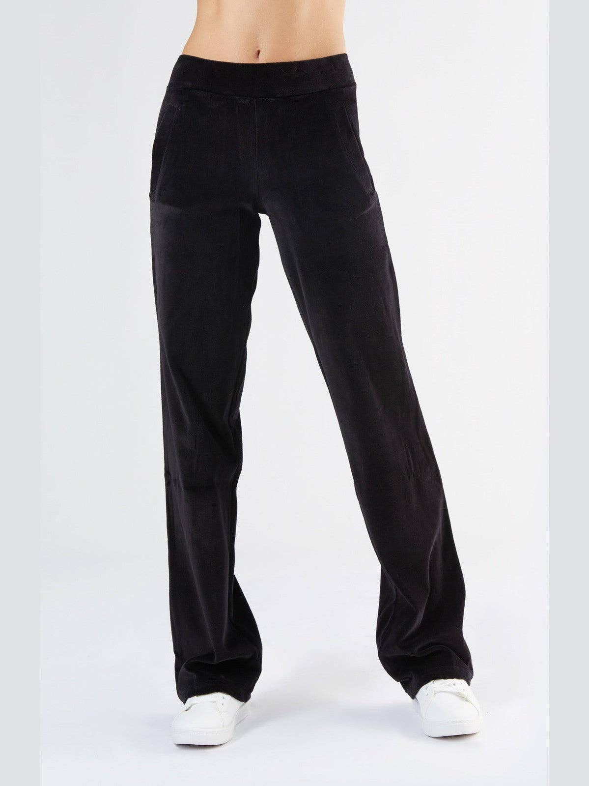 Organic Soft Fleece Straight Cut Sweatpants: Women's