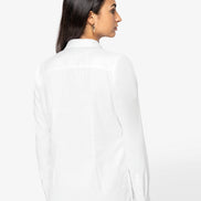 Organic Washed Long Sleeve Shirt: Ladies