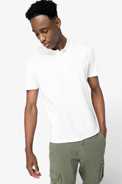 Organic Jersey Polo Shirt: Men's