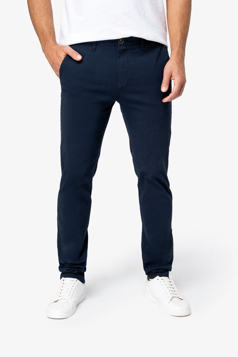 Organic Cotton Chino Trousers: Men's