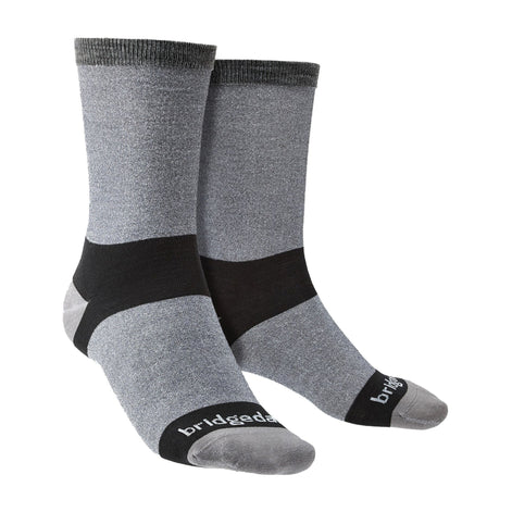 2 Pack Mens Base Layer Coolmax Liner Boot Socks