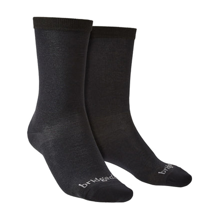 2 Pack Mens Base Layer Coolmax Liner Boot Socks