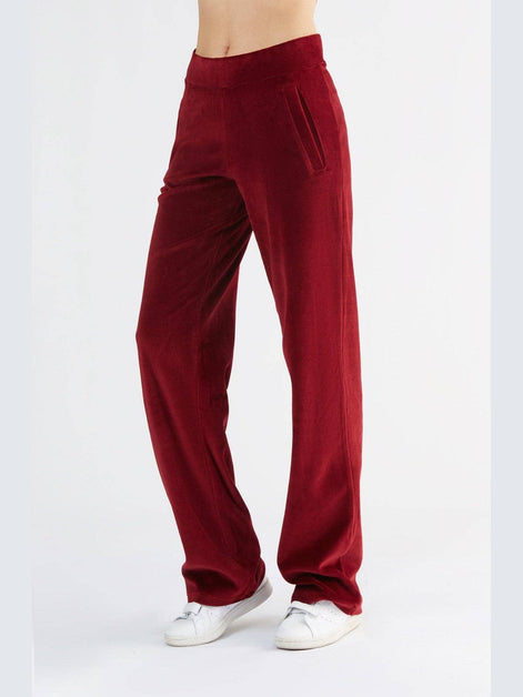 Organic Soft Fleece Straight Cut Sweatpants: Women's