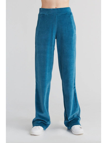 Organic Soft Fleece Straight Cut Sweatpants: Women's