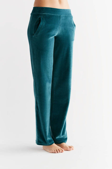Organic Soft Fleece Straight Cut Sweatpants: Women's