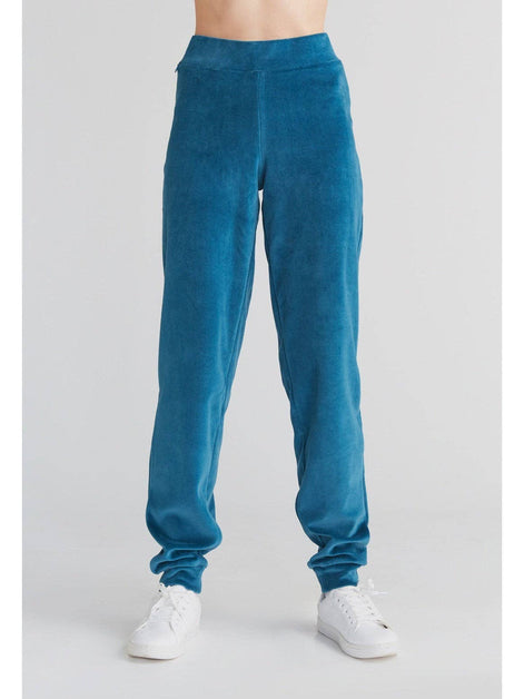 Organic Soft Fleece Cuffed Sweatpants: Women's