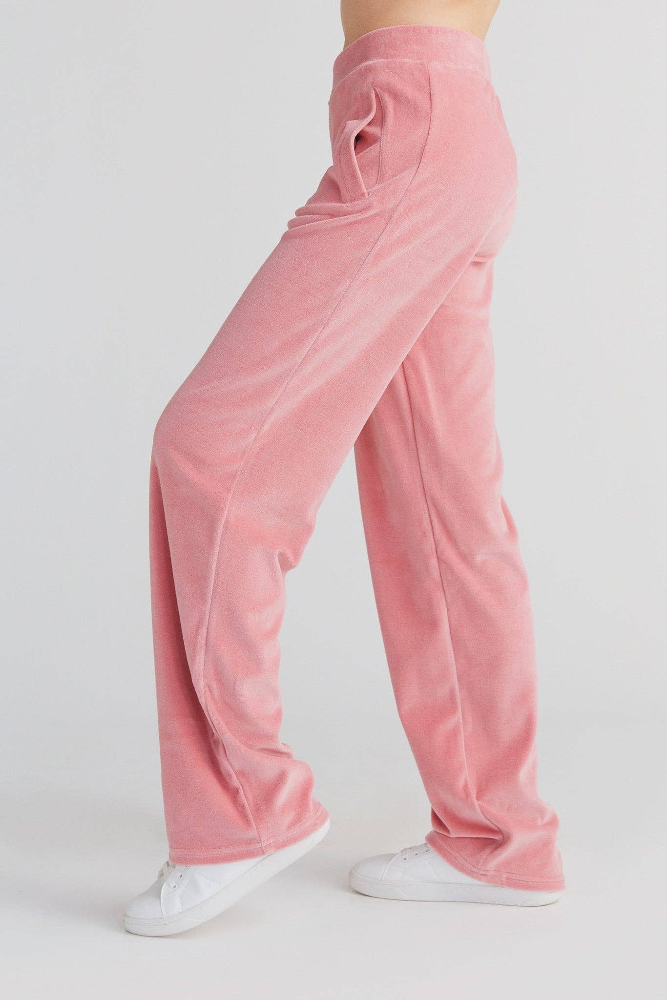 Organic Soft Fleece Straight Cut Sweatpants: Women's